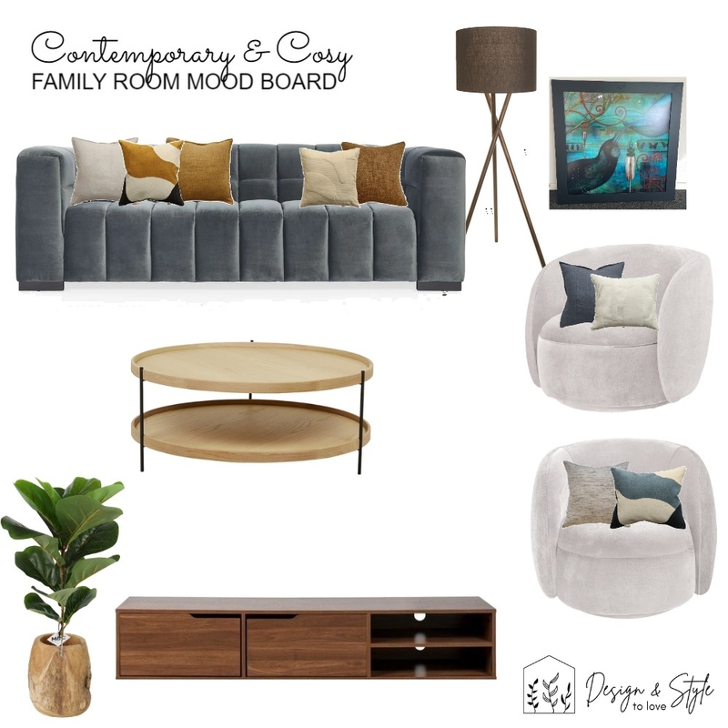 Braithwaite Family Room V5 Mood Board by Design & Style to Love on Style Sourcebook