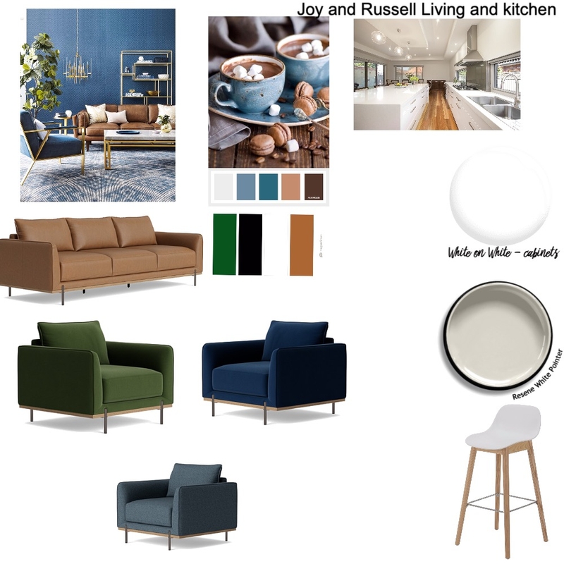 Living and Kitchen Mood Board by Third Layer Interiors  on Style Sourcebook