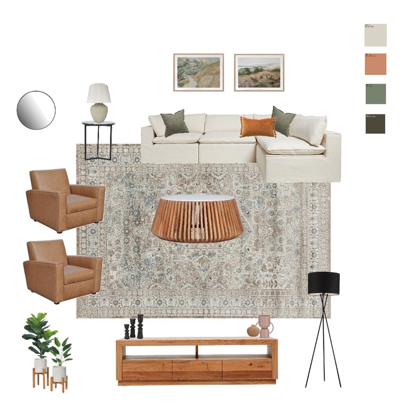 Julia Living Room Mood Board by ebarbagallo on Style Sourcebook