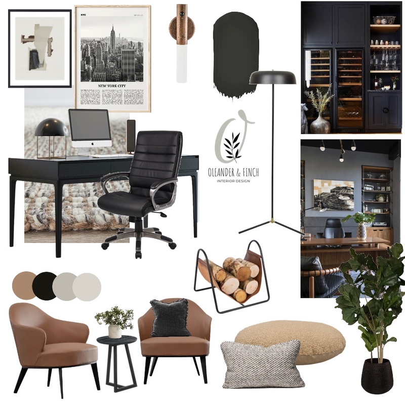 Northbridge home office Mood Board by Oleander & Finch Interiors on Style Sourcebook