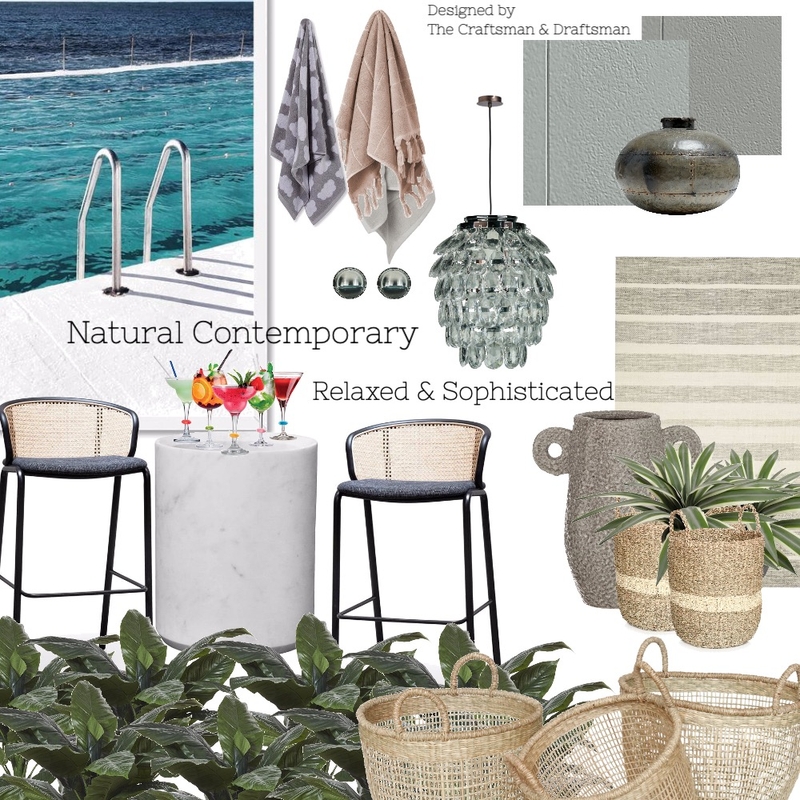 Sophisticated Natural Contemporary Mood Board by TCaTD on Style Sourcebook