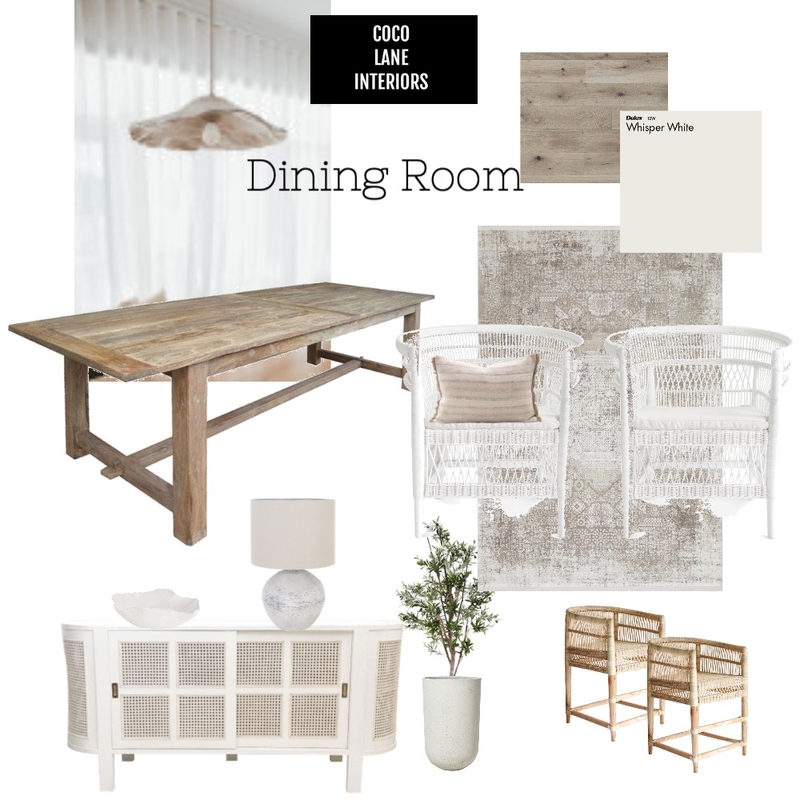 Mount Claremont Dining Room Mood Board by CocoLane Interiors on Style Sourcebook