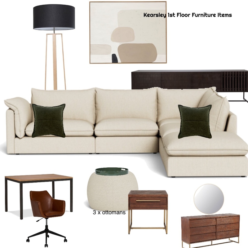 Kearsley 1st Floor Furniture Items Mood Board by Viki on Style Sourcebook