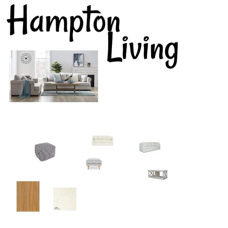 Hampton living Mood Board by Annadavis on Style Sourcebook