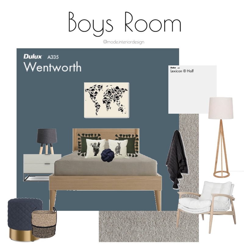 Boys room Mood Board by Powellsaveproject on Style Sourcebook