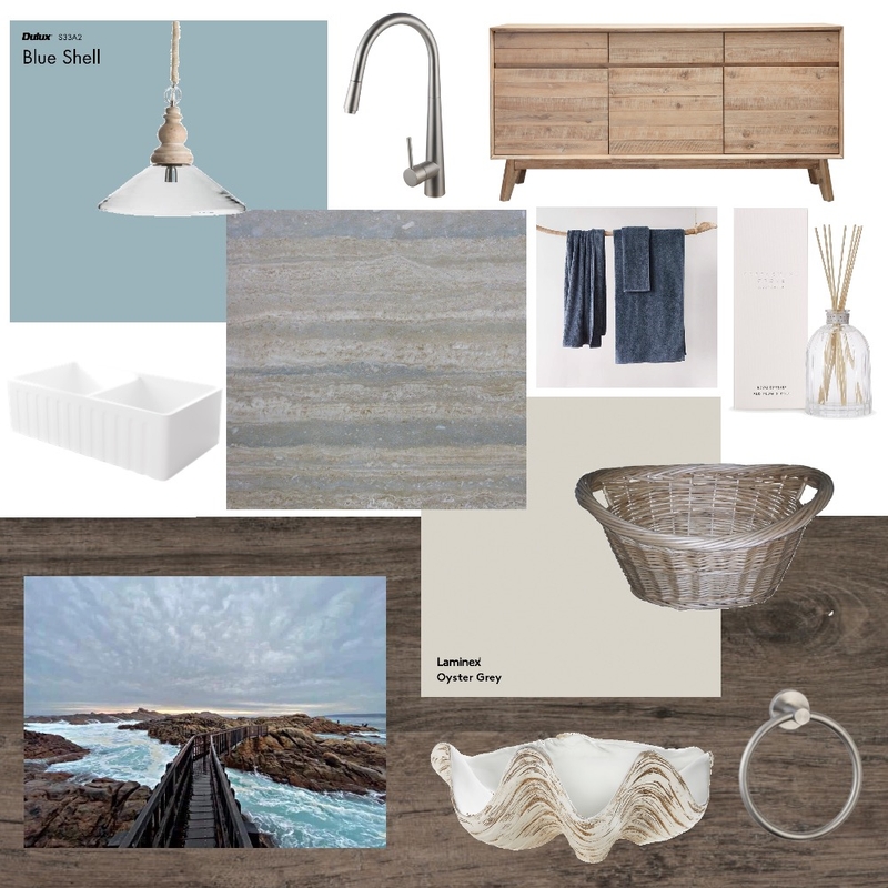 Natural Contemporary Mudroom Mood Board by Sian Sampey on Style Sourcebook