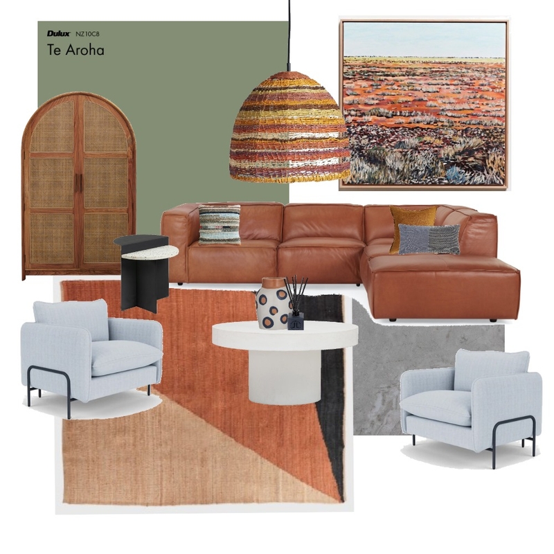 Australiana Lounge Room - Warm and Rich Mood Board by Keane and Co Interiors on Style Sourcebook