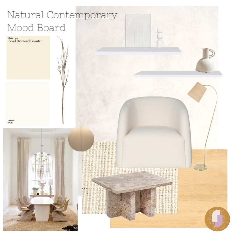 Natural Contemporary Competition Mood Board by R&R Interiors on Style Sourcebook