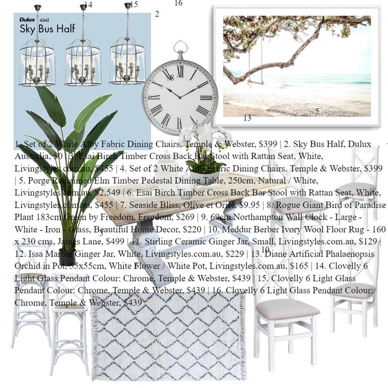 Christie Westcott Calypso Bay Mood Board by audrey molloy on Style Sourcebook