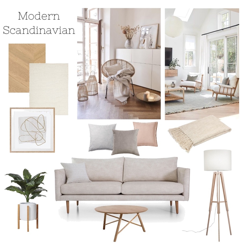 Modern Scandinavian Mood Board by bara on Style Sourcebook