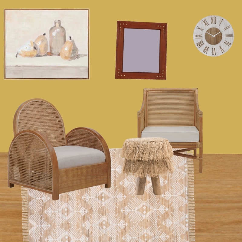 Warm color room challenge Mood Board by Sidonie_Designs on Style Sourcebook