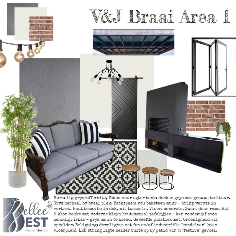 V&J Braai 1 Mood Board by Zellee Best Interior Design on Style Sourcebook