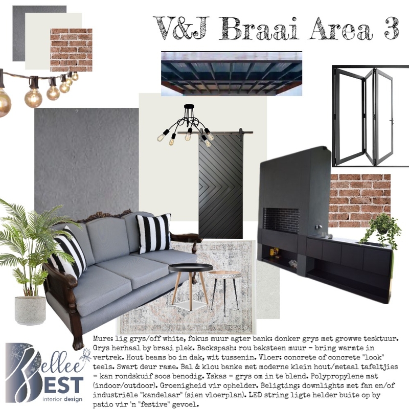 V&J Braai 3 Mood Board by Zellee Best Interior Design on Style Sourcebook