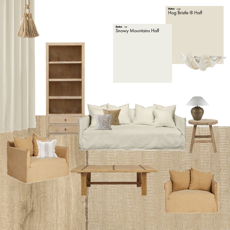 Natural Contemporary living room Mood Board by Tasha McCoy on Style Sourcebook