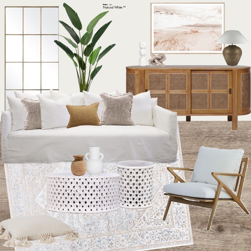 Natural Contemporary Living Room Mood Board by Decor n Design on Style Sourcebook