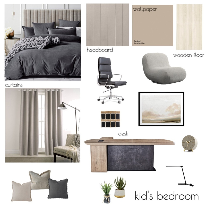 kid's bedroom Mood Board by Ksenia Spasova on Style Sourcebook