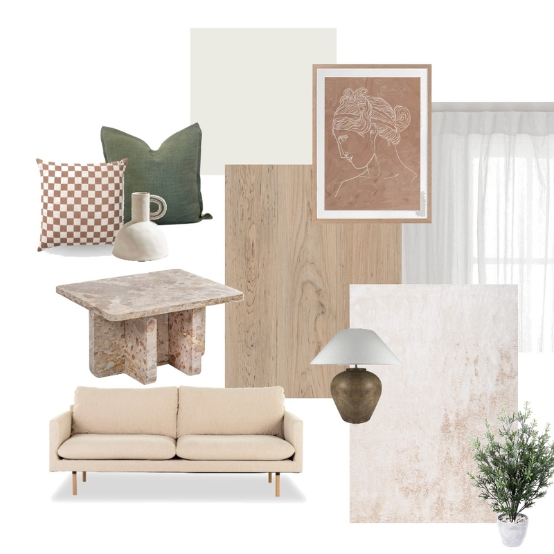 Natural Contemporary Mood Board by thebohemianstylist on Style Sourcebook