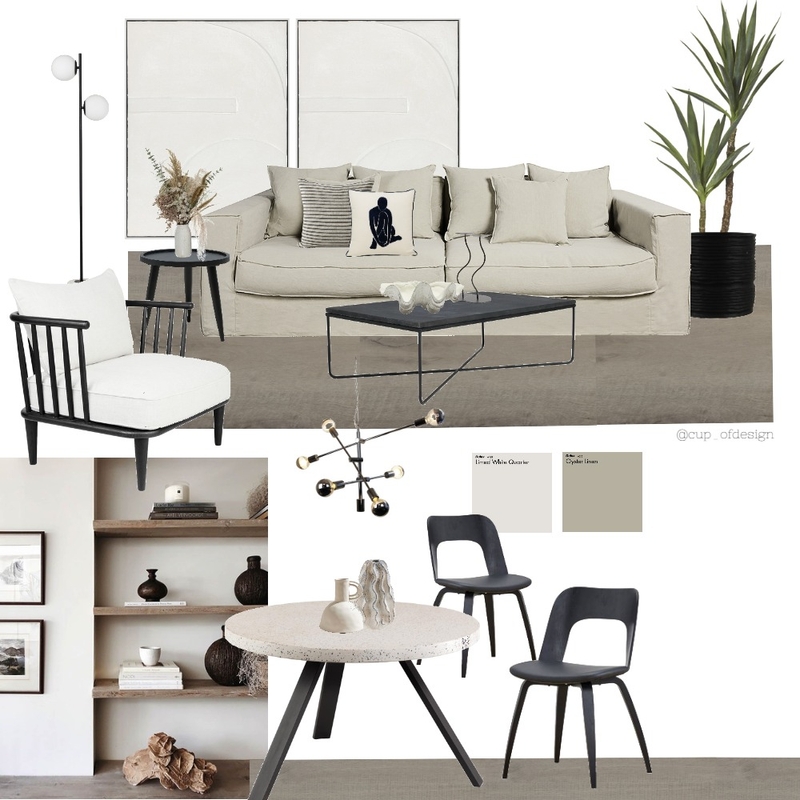 Natural Contemporary Mood Board by Cup_ofdesign on Style Sourcebook