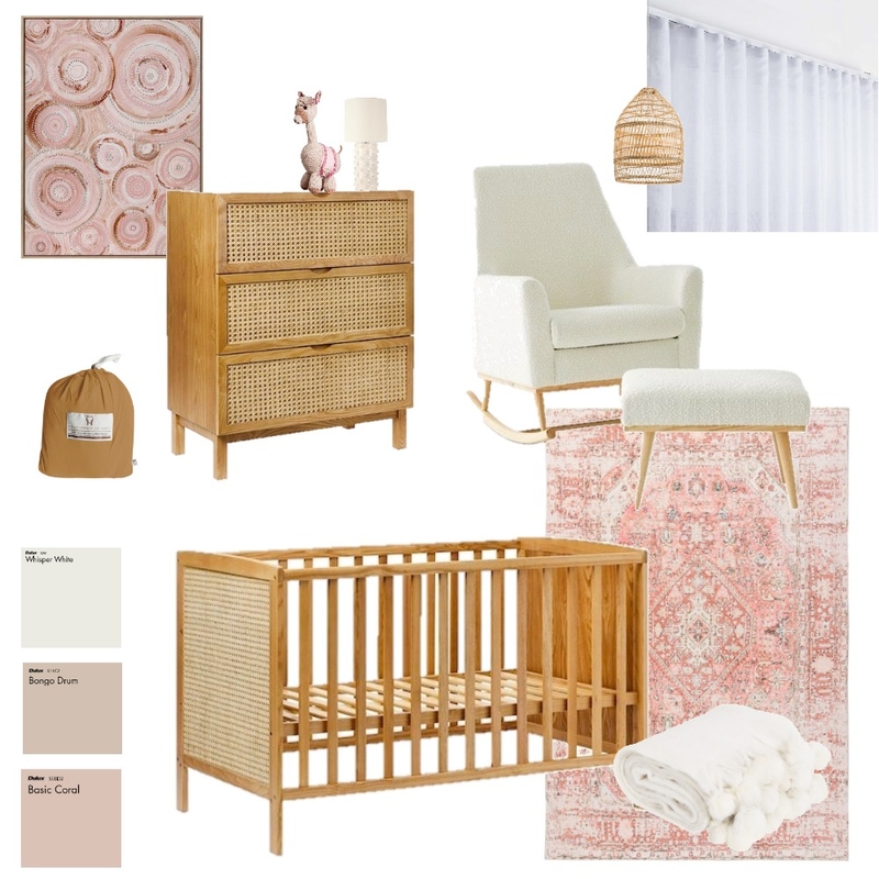 rosies nursery Mood Board by Masie Interiors on Style Sourcebook