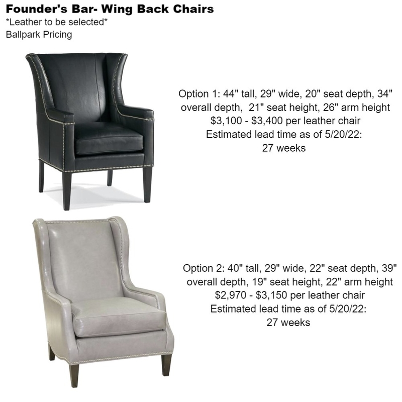 BDCC Founders bar wingbacks Mood Board by Intelligent Designs on Style Sourcebook