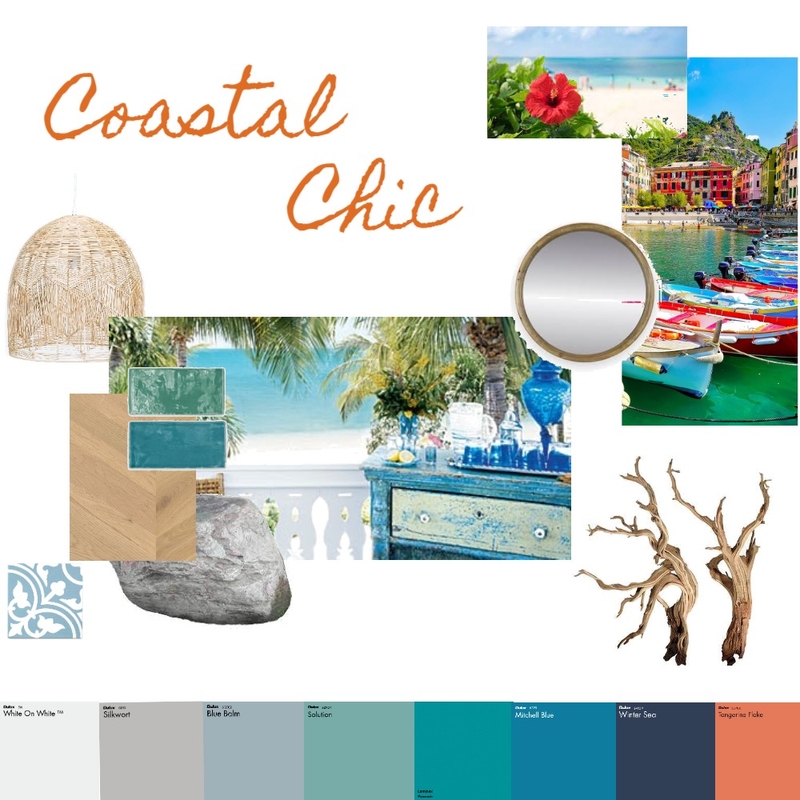 Coastal Chic Mood Board by NicollJoubert on Style Sourcebook