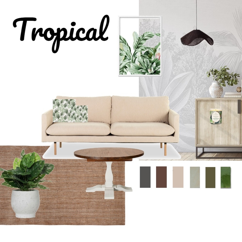 tropical Mood Board by Valeriyaa on Style Sourcebook