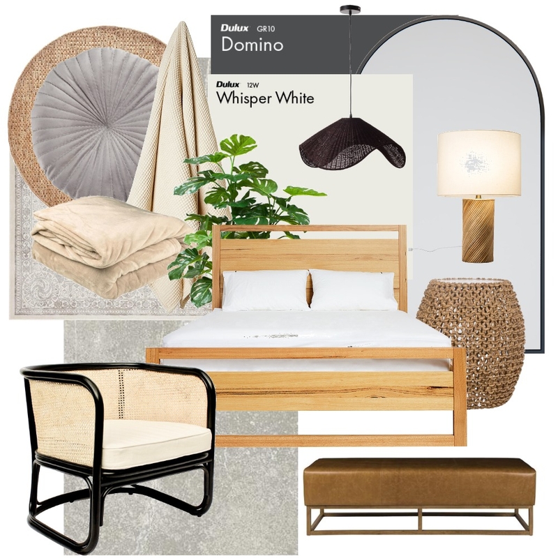 Natural Contemporary Mood board Competition Bedroom 1 Mood Board by chantelle2 on Style Sourcebook