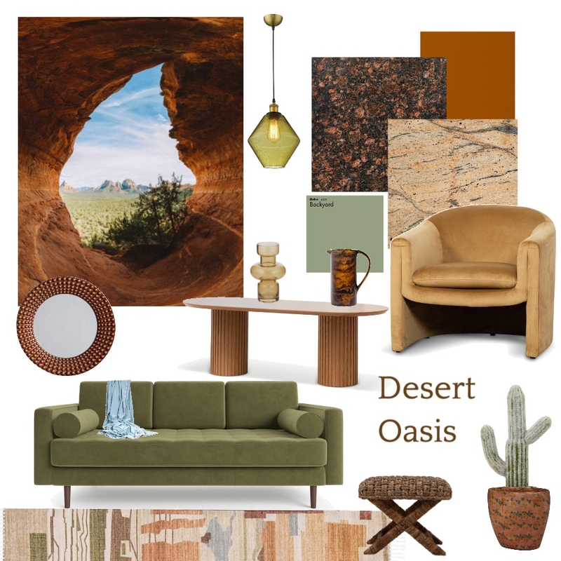 desert Mood Board by rhio on Style Sourcebook
