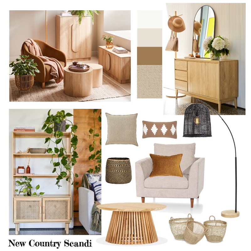 New Country Scandi Mood Board by Sole Interiors on Style Sourcebook