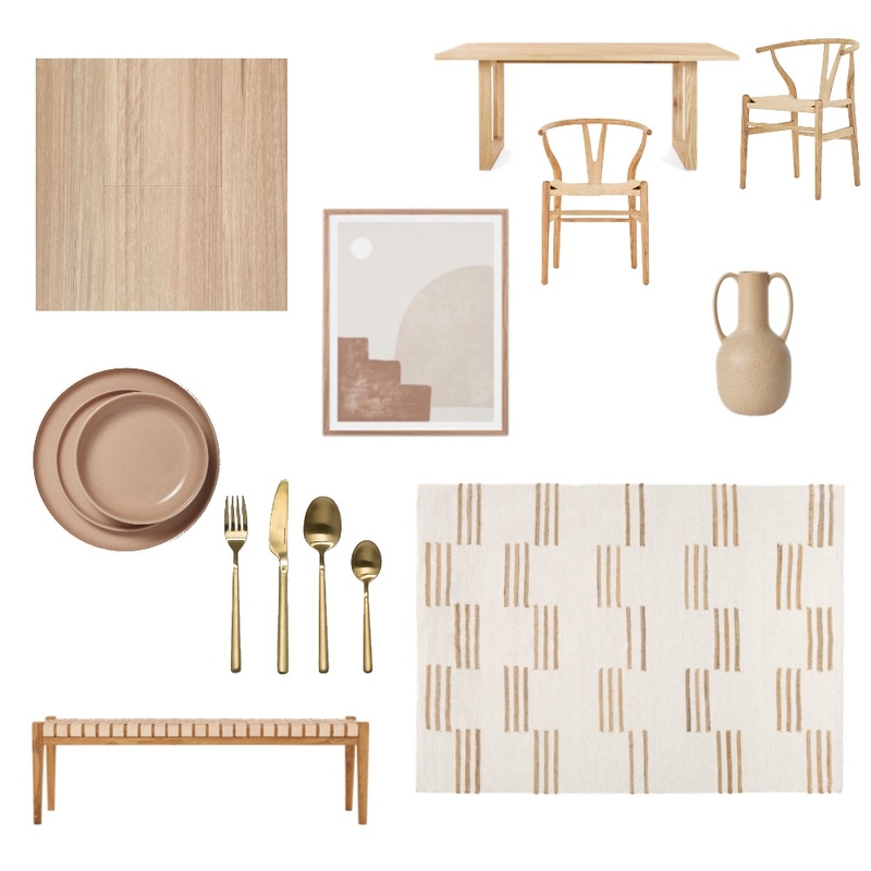 Modern coastal dining room Mood Board by Zoe on Style Sourcebook