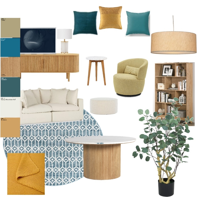 Living Room 1 Mood Board by Vidya Reddy on Style Sourcebook