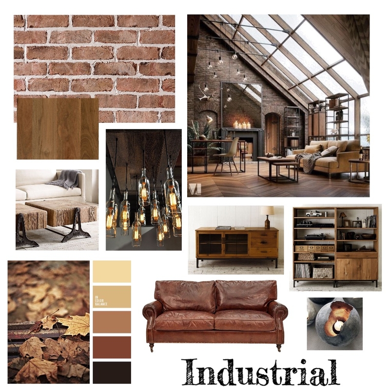 Industrial Mood Board by Styled Habitats on Style Sourcebook