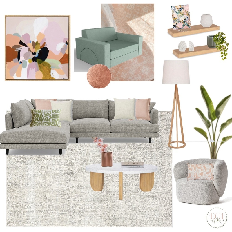 Mt Eliza Living Room Mood Board by Eliza Grace Interiors on Style Sourcebook