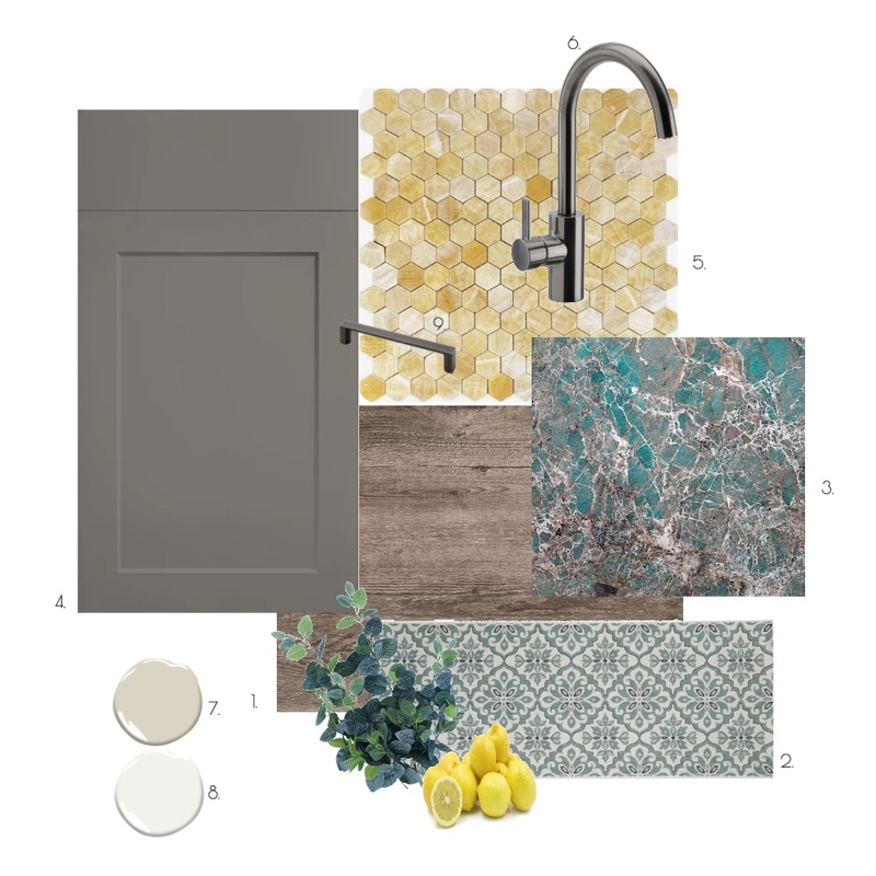 kitchen sample board Mood Board by KristinaWolff on Style Sourcebook