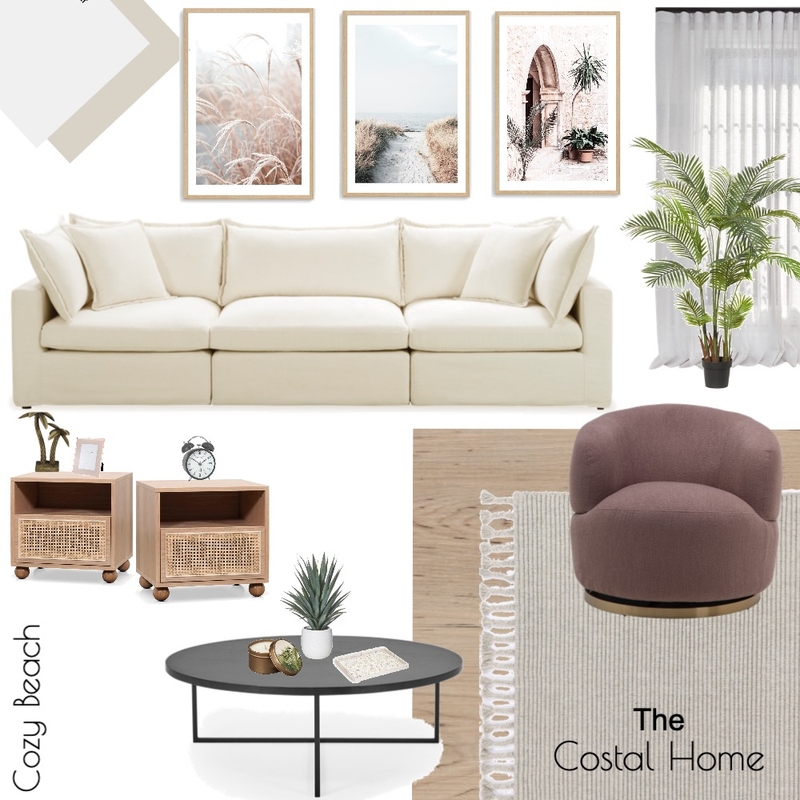 Sample board, beach house Mood Board by LUX WEST I.D. on Style Sourcebook