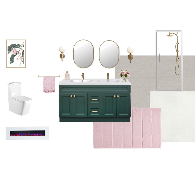 Bathroom (clash) Mood Board by Lynaya on Style Sourcebook