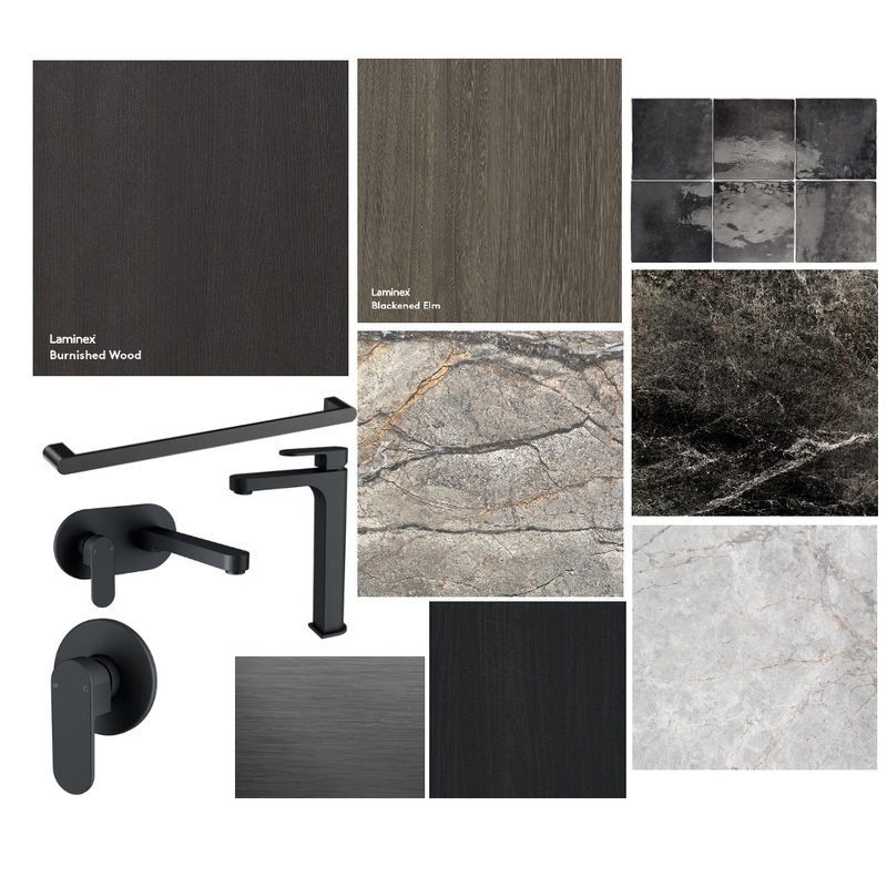 Brown Bath Mood Board by DKD on Style Sourcebook