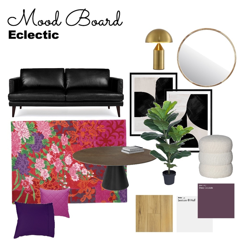 Eclectic Mood Board Mood Board by VKD on Style Sourcebook