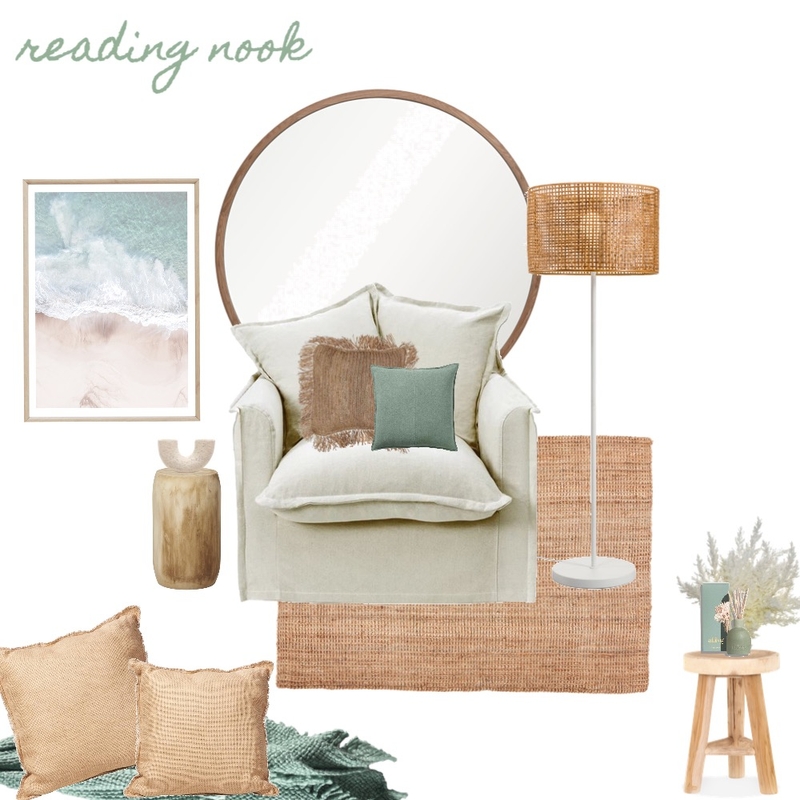Reading Nook Mood Board by Swoon on Style Sourcebook