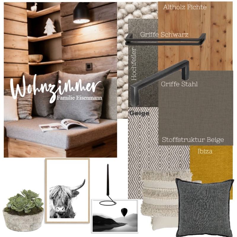 Wohnzimmer Altholz Mood Board by susanneausserer1978 on Style Sourcebook