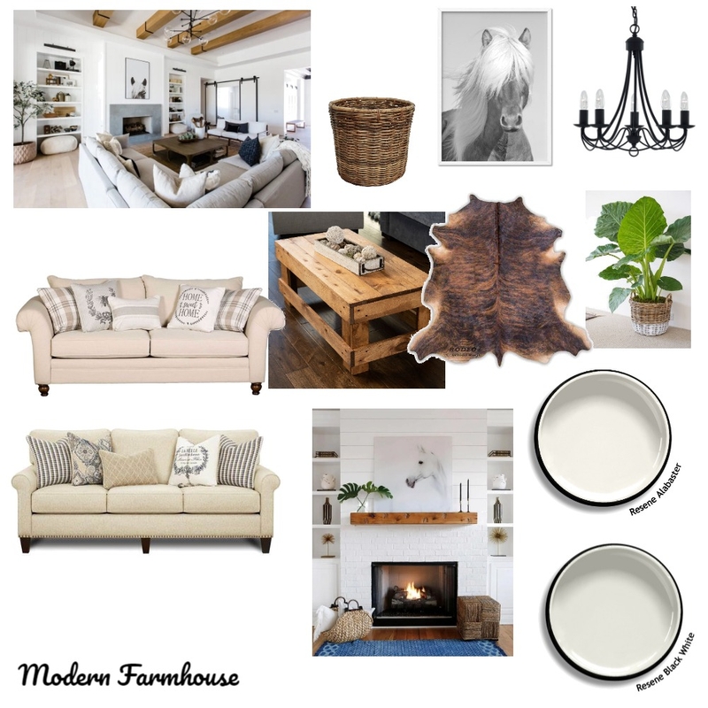 Farmhouse Mood Board by IngridO Designs on Style Sourcebook