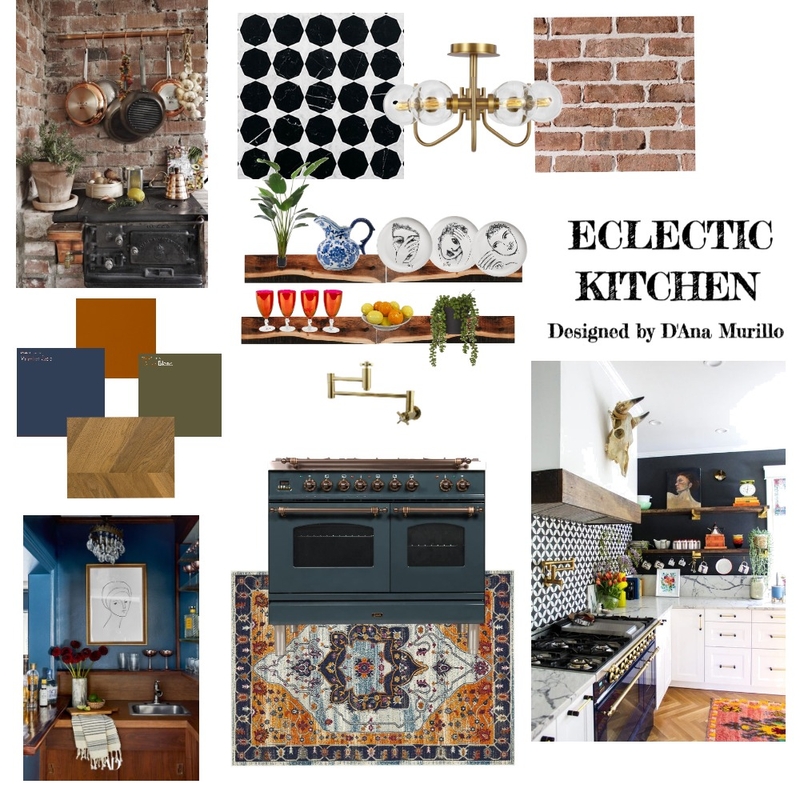 Vintage eclectic kitchen Mood Board by murillo.dana on Style Sourcebook