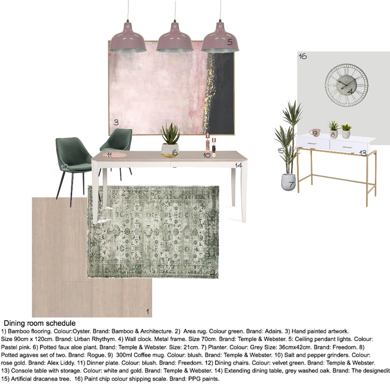 Dining room (clash) Mood Board by Lynaya on Style Sourcebook