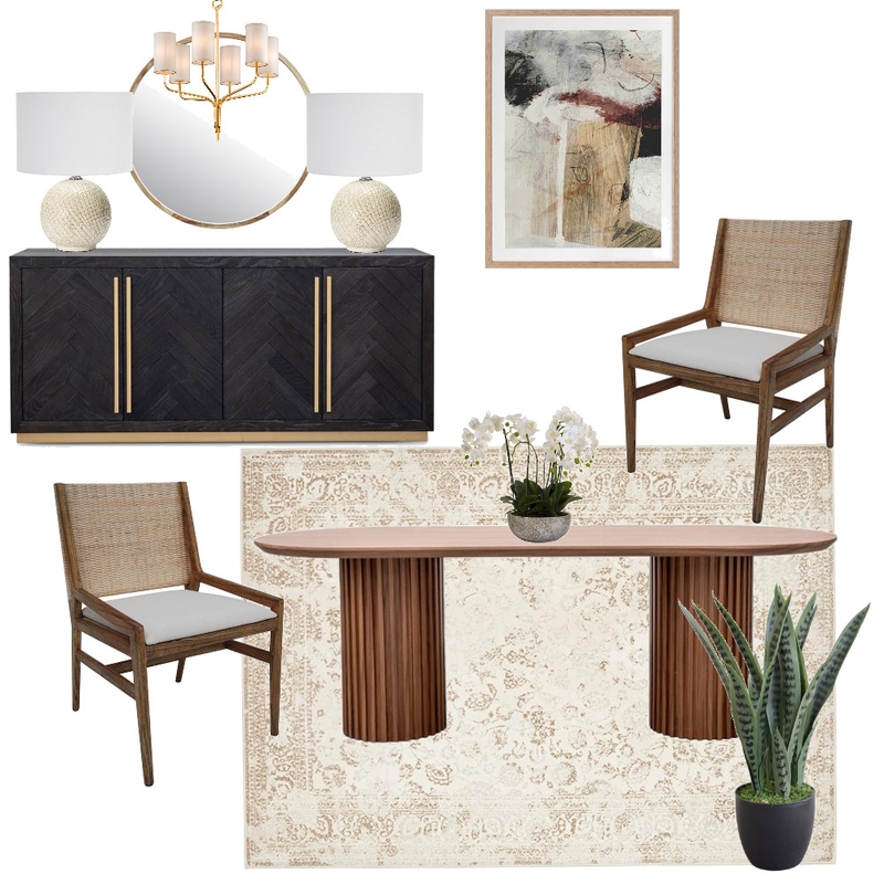 Bukit Contemporary Chic Dining Room Mood Board by celeste on Style Sourcebook