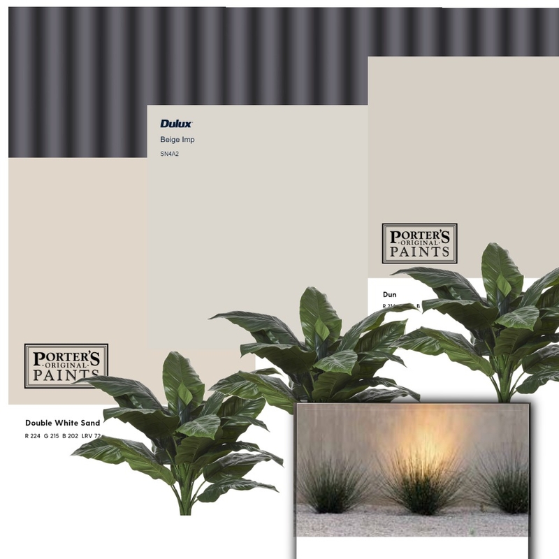 Wannan Exterior Wall Colour Mood Board by Holm & Wood. on Style Sourcebook