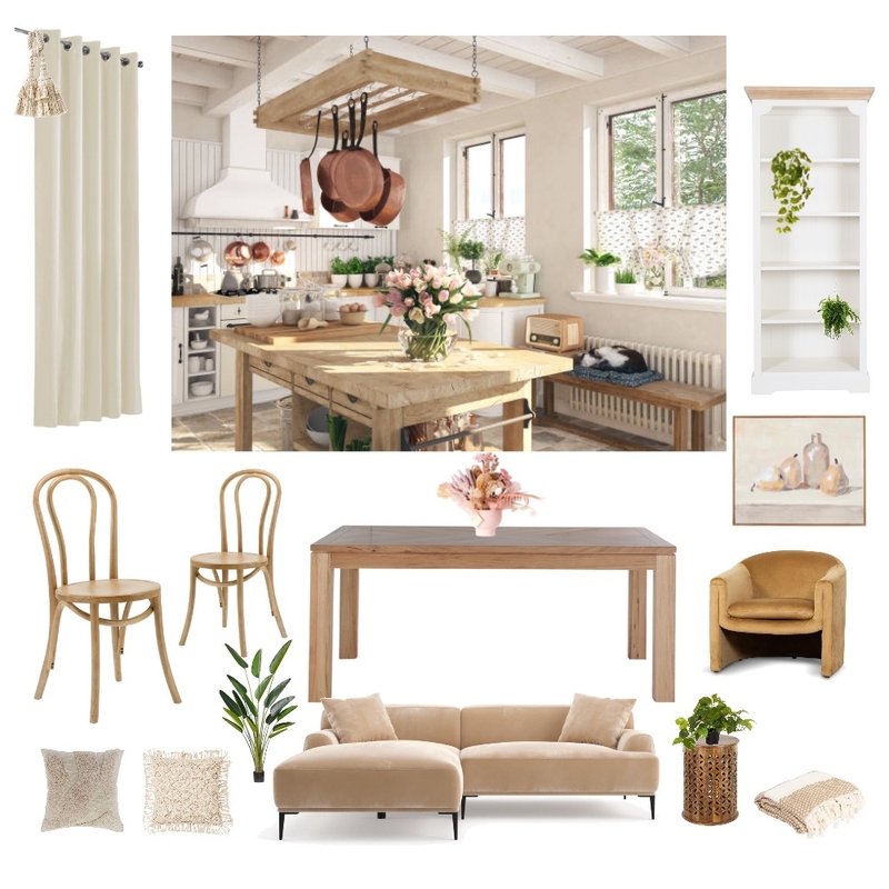 Cottage Mood Board Mood Board by ElodieCourtois on Style Sourcebook