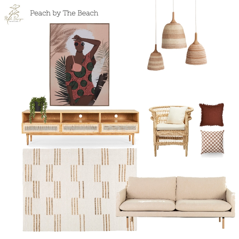 Peach by The Beach Mood Board by Plush Design Interiors on Style Sourcebook