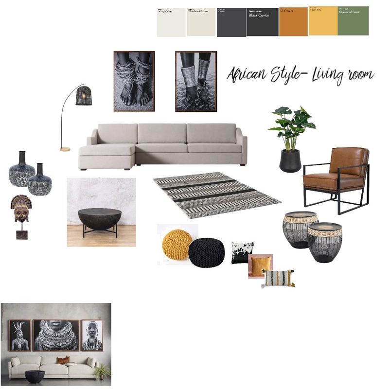 African mood board Mood Board by CarolC on Style Sourcebook