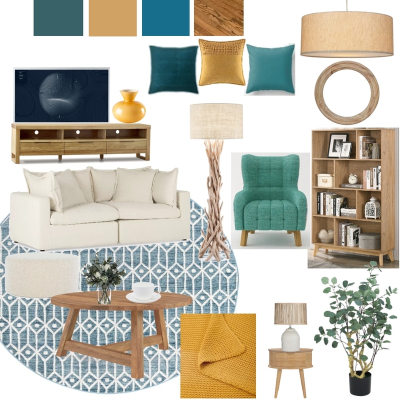 Living Room 1 Mood Board by Vidya Reddy on Style Sourcebook