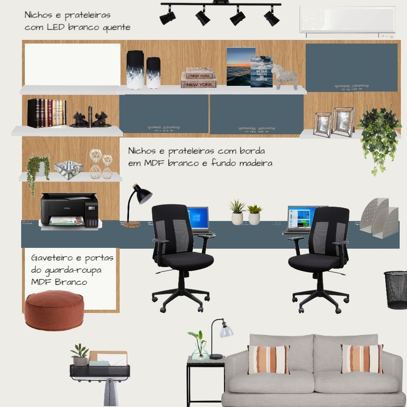 OFFICE ISA Mood Board by Tamiris on Style Sourcebook